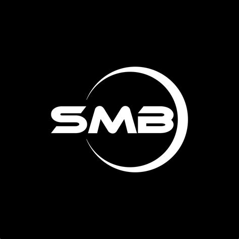 SMB Letter Logo Design In Illustrator Vector Logo Calligraphy Designs