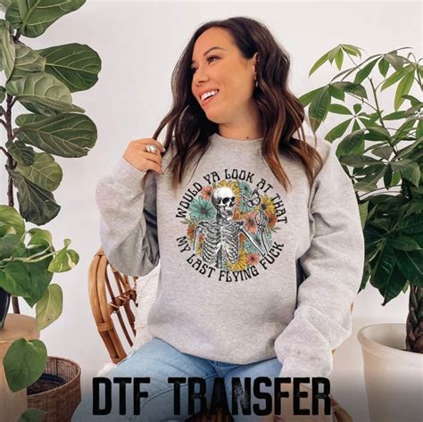 Dtf Transfers Direct To Film Custom Dtf Transfer Ready For Etsy