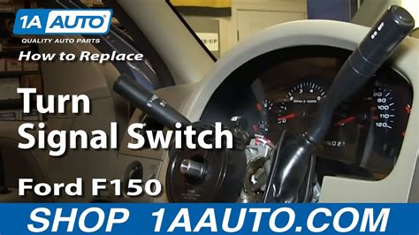 How To Install Replace Turn Signal Switch 2004 008 Ford F150 YouTube