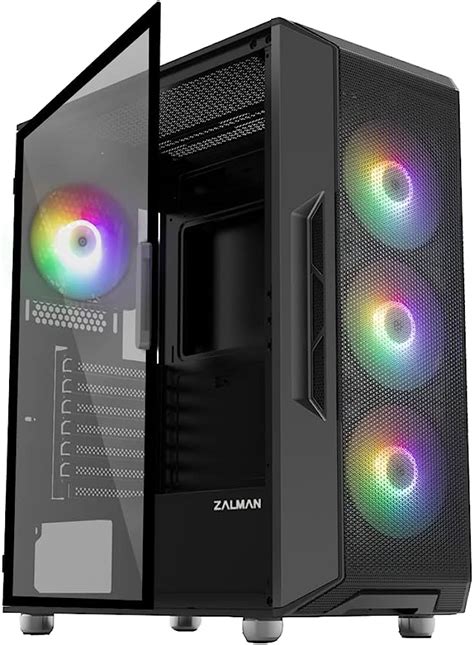 Zalman I3 NEO TG fekete ház i3 NEO TG Black