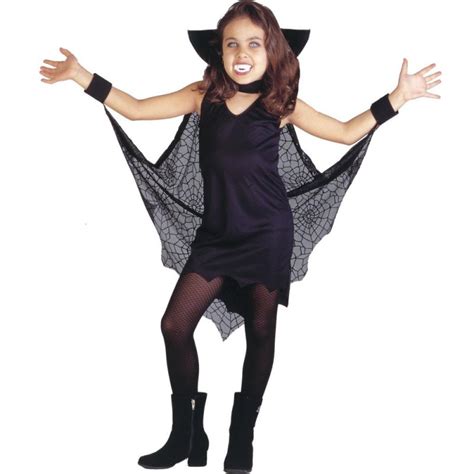 Fantasia Infantil Morcego Vampira Festa Halloween Cosplay