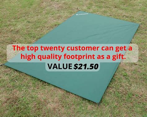 Buy BLACKDEER 2 Person Ultralight Tent 20D Nylon Silicone Coated Fabric ...