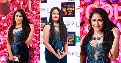 Sandani Fernando Hiru Golden Film Awards 2018 LK Model Zone Sri