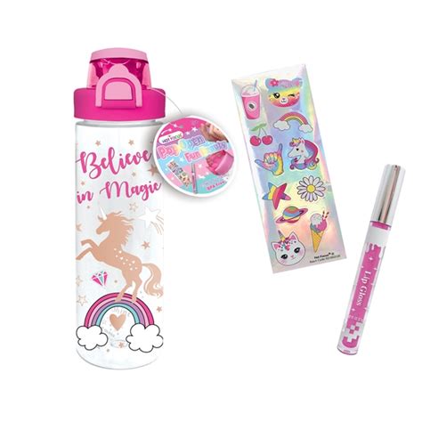 Unicorn Pop Open Water Bottle Hot Focus M DE WET PROMOTIONS