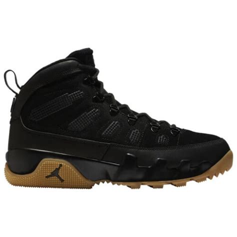 Nike Air Jordan 9 Retro Boot NRG Black Gum Sneakers AR4491 025 Mens