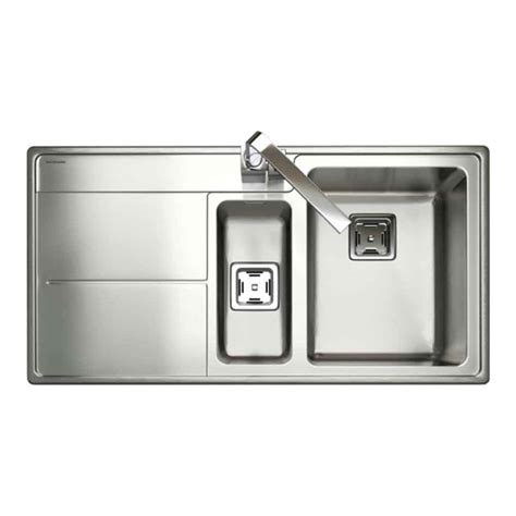 Rangemaster Quadrant Single Lever Contemporary Monobloc Kitchen Sink