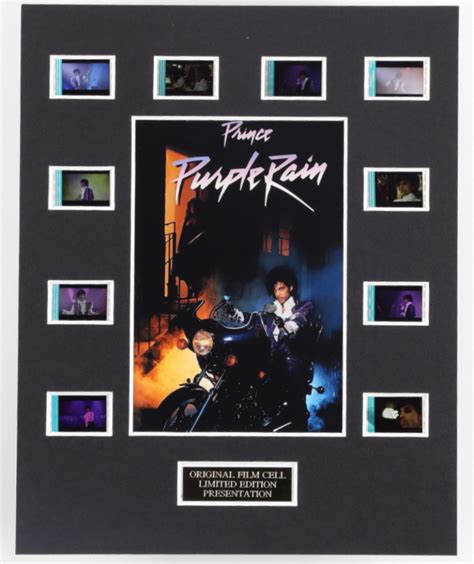 "Purple Rain" LE 8x10 Custom Matted Original Film / Movie Cell Display ...