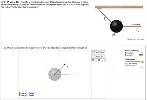 Solved Problem Consider A Bowling Ball Of Mass Chegg