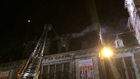 Incendie dans la nuit de mardi à mercredi au Théâtre communal de Binche