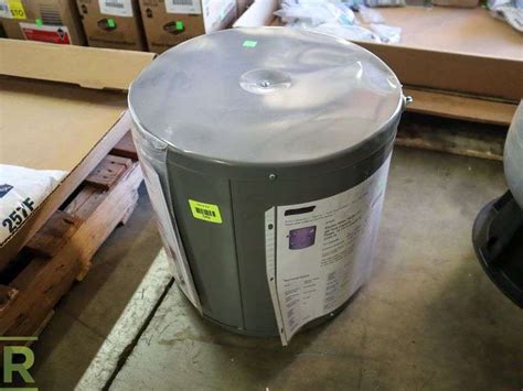 Rheem Proe Rh Pou Electric Water Heater Roller Auctions