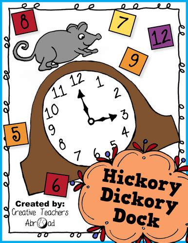 Hickory Dickory Dock Activity | Teaching Resources