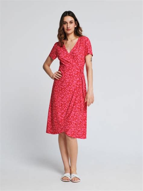 Rochie Midi Cu Nur Decorativ Culoare Roz Fuchsia Sinsay T X