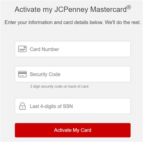 Jcp Syf Activate Jcpenney Guide For Card Activation