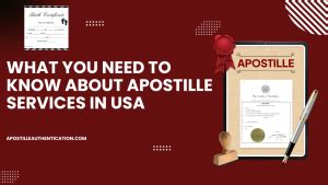 What You Need To Know About Apostille Services In Usa