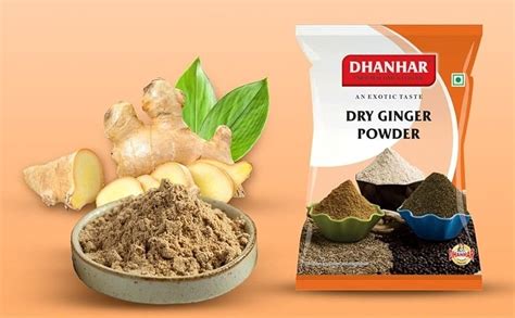 Dhanhar Dry Ginger Sonth Soonth Saunth Powder Aadarak Powder Perfect For Tea Homemade