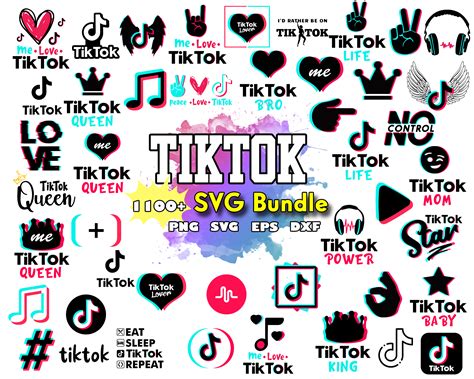 Tiktok Cricut Svg Tik Tok Queen Svg Tik Tok Star Svg Svg Inspire Uplift