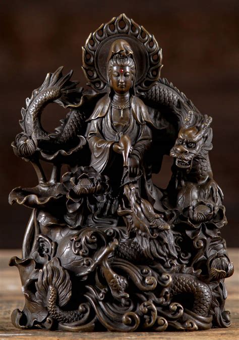 Quan Yin Dragon Statue At Sara Robinson Blog