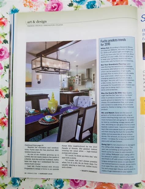 Grand Rapids Magazine Features Fuchsia Design Grand Rapids Interior