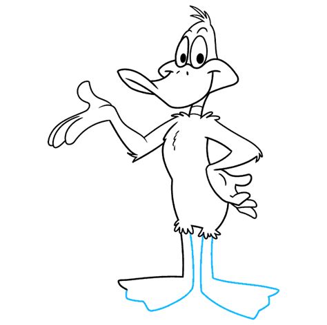 How To Draw Daffy Duck Really Easy Drawing Tutorial