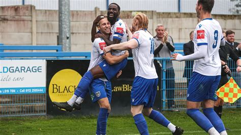 Highlights Guiseley Afc Vs Hyde United Fc Youtube