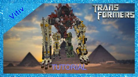 Transformers Devastator In Minecraft 1 1 Scale Tutorial YouTube