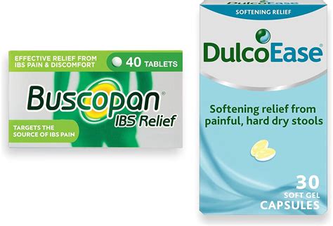 Buscopan Ibs And Dulcoease Bundle Pack Buscopan Ibs 40 Tablets Start