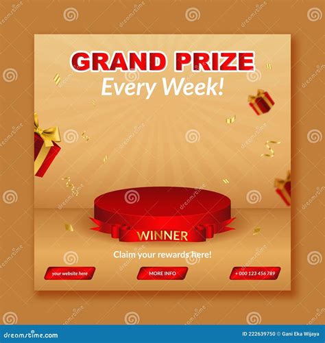 Raffle Winner Announcement Template