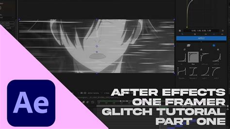 After Effects Glitch Tutorial One Framers Part One Youtube