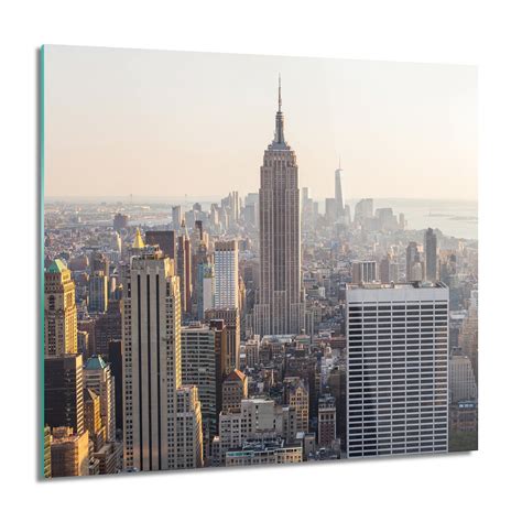 ArtprintCave Manhattan miasto obraz szklany na ścianę 60x60 cm