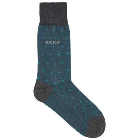 Chaussettes Hautes Homme Boss Chaussettes En Coton Merc Ris