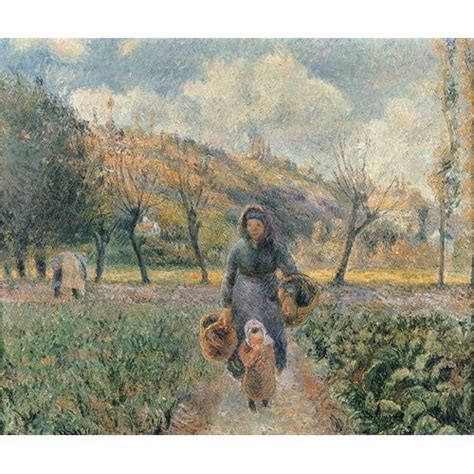 Marlow Home Co The Artist S Garden At Eragny 1898 By Camille Pissarro