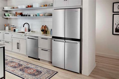 Whirlpool 19 4 Cu Ft 4 Door French Door Counter Depth Refrigerator