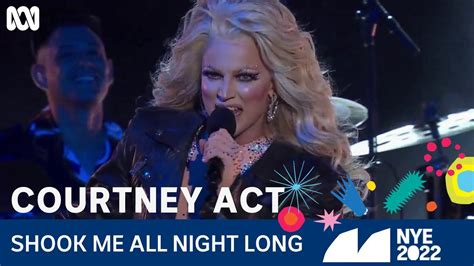 Courtney Act Shook Me All Night Long Sydney New Years Eve 2022