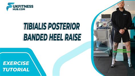 Exercise Tutorial Tibialis Posterior Banded Heel Raise Youtube