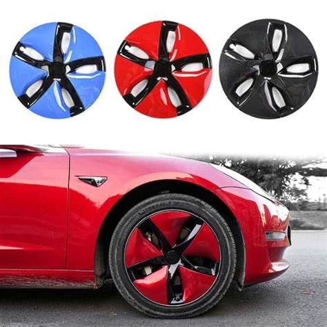 Aerowheels Color Enjoliveur Pouces Tesla Model Tesmile