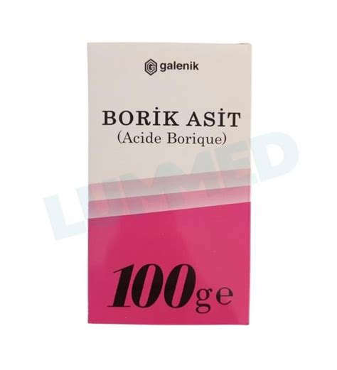 GALENİK BORİK ASİT TOZ 100GR