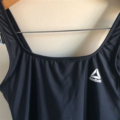 Reebok Swim For 100 Reebok Black One Piece Swimsuit Poshmark