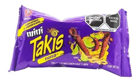 Mini Takis Fuego Botana Barcel 25 Piezas En Venta En Tlalpan Distrito