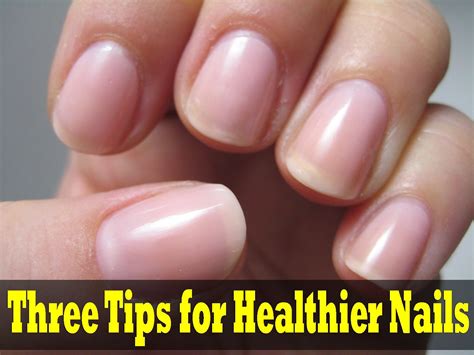 Three Tips For Healthier Nails 9 Med Healthy Nails Nails Nail