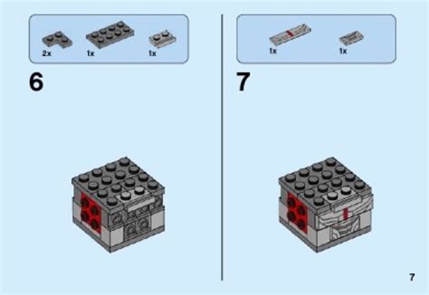 LEGO 41601 Cyborg Instructions BrickHeadz DC Comics Super Heroes