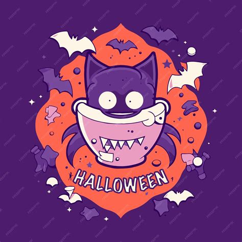 Premium Vector | Vibrant ghouls a modern twist on classic halloween