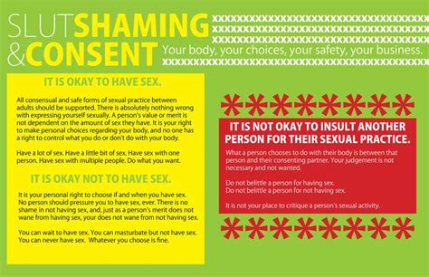 Slut Shaming And Consent Sex Ed Infographic POPSUGAR Love Sex Photo 4