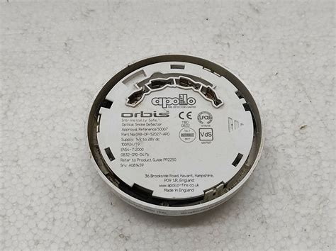 Apollo Orb Op 52027 Apo Optical Smoke Detector 14 28v Dc Orbop52027apo