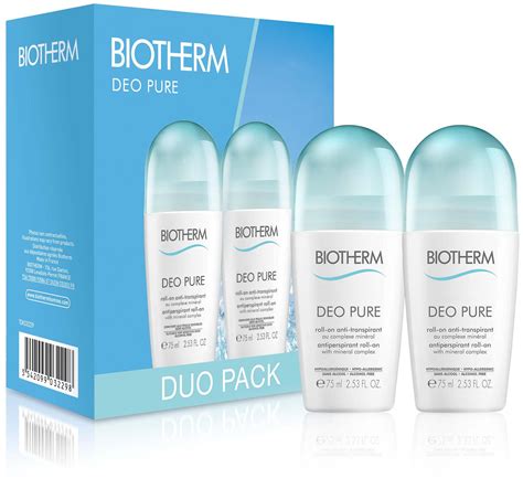 Biotherm Deo Pure Antiperspirant Roll-On Duo | lyko.com