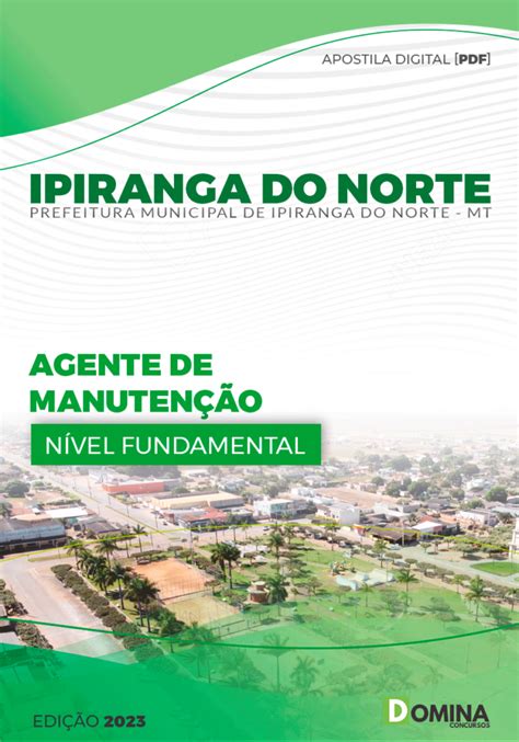 Apostila Digital Prefeitura De Ipiranga Do Norte MT 2024 Em PDF