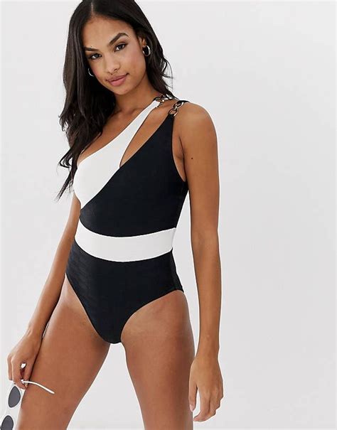 Search One Piece Swimsuits Page 1 Of 17 Asos One Shoulder