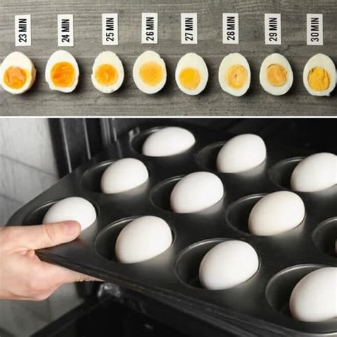 how to cook boiled eggs in the oven