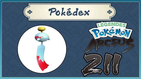 Légendes Pokémon Arceus TÂCHE POKÉDEX ÉOKO 2 211 YouTube