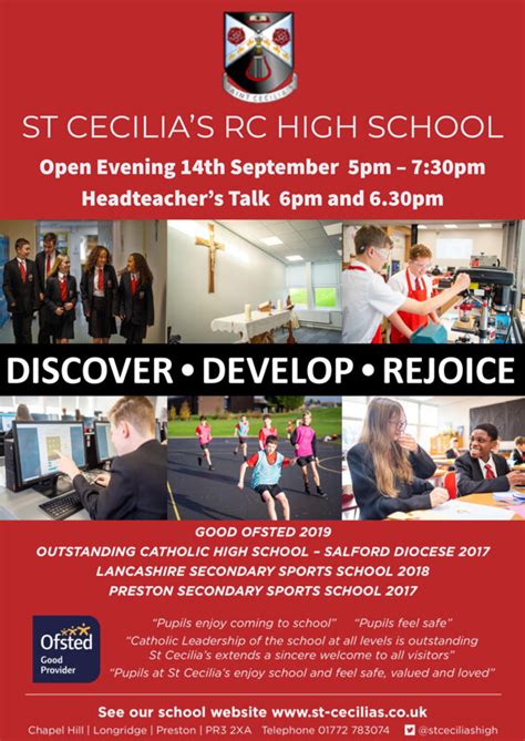 St-Cecilia’s Open Evening | St Cecilia's RC High School