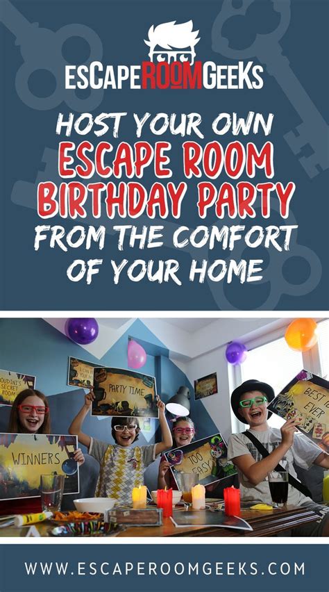 The Ultimate Guide To Throwing An Escape Room Birthday Party At Home Artofit